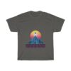 Futuristic Vector Retro S Neon Mountain T-Shirt