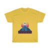 Futuristic Vector Retro S Neon Mountain T-Shirt