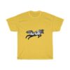 Wolf Rabbit Mountains Space Negative Art T-Shirt