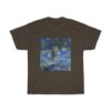 Starry Night Astronaut Space Art T-Shirt