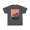 Minimal Abstract Van Couple Sunset T-Shirt