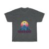 Futuristic Vector Retro S Neon Mountain T-Shirt
