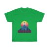 Futuristic Vector Retro S Neon Mountain T-Shirt