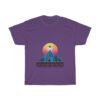 Futuristic Vector Retro S Neon Mountain T-Shirt
