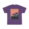 Minimal Abstract Van Couple Sunset T-Shirt