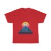 Futuristic Vector Retro S Neon Mountain T-Shirt