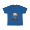 Futuristic Vector Retro S Neon Mountain T-Shirt