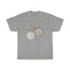 Line Art Aesthetic Female Flower Hat T-Shirt
