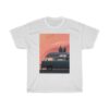 Minimal Abstract Van Couple Sunset T-Shirt