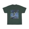 Starry Night Astronaut Space Art T-Shirt