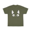 Minimal Cat Gaze Abstract T-Shirt