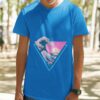 Abstract Wave Aesthetic Vaporwave T-Shirt